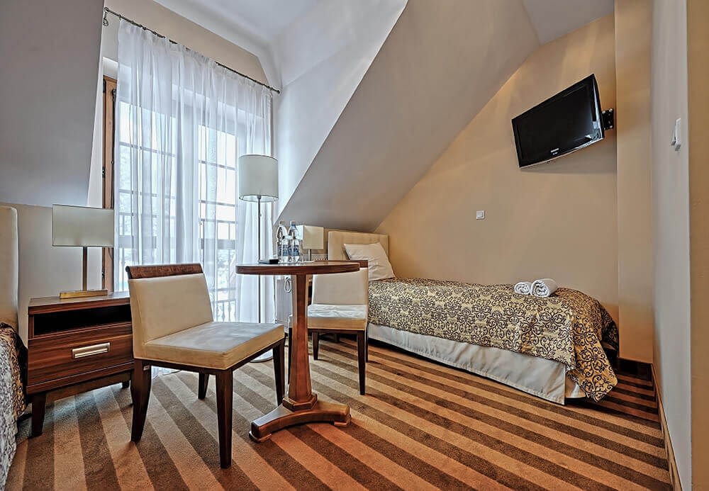 Pokój w hotelu Modrzewiówka